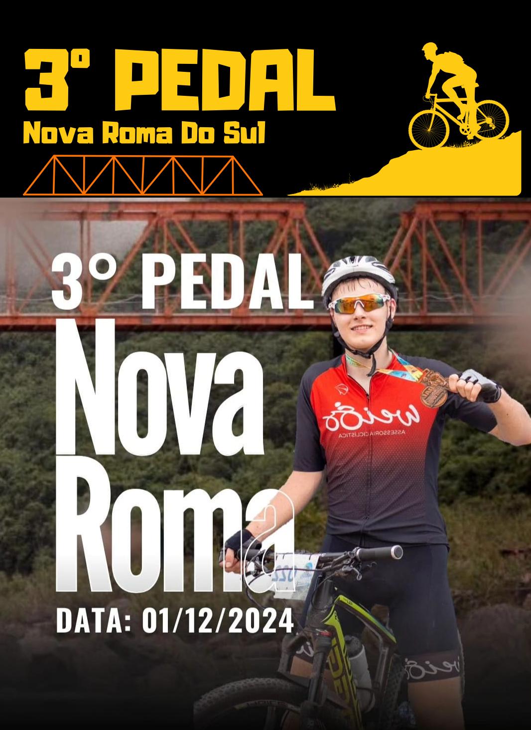 3 Pedal Nova Roma